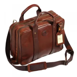 Melvill & Moon Leather Laptop Bag | Brown