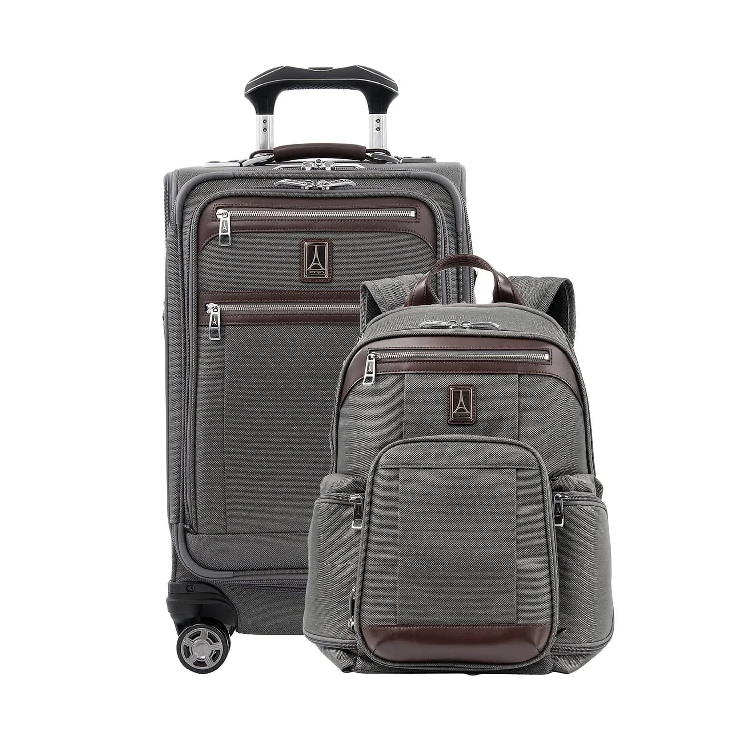 Platinum® Elite Business Backpack/21" Expandable Spinner - Luggage Set