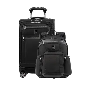 Platinum® Elite Business Backpack/21" Expandable Spinner - Luggage Set