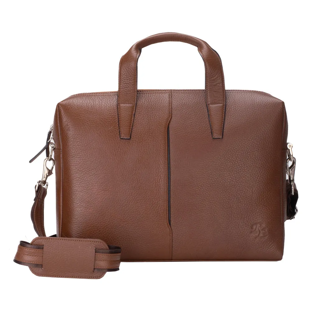 RL Floater Leather Laptop 15inch Messenger Office