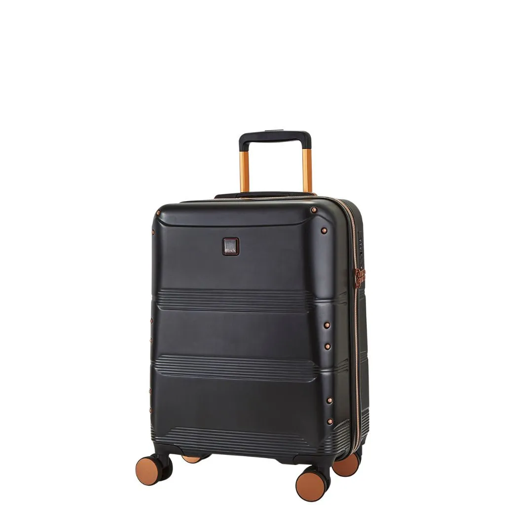 Rock Mayfair 54cm Carry On Hardsided Luggage - Black