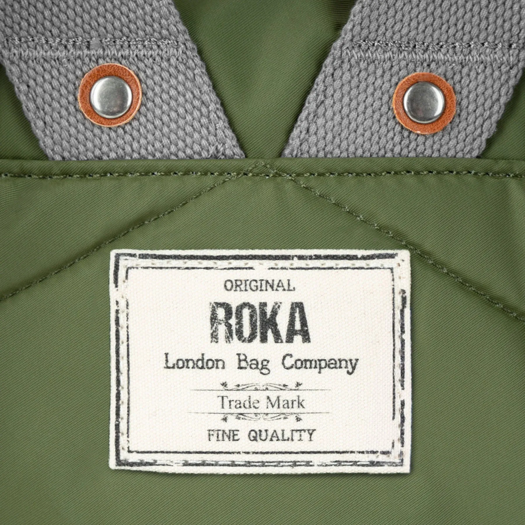 ROKA Canfield B Recycled Nylon Roll-top Backpack – Avocado