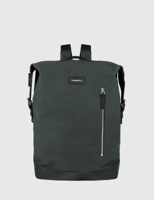 Sandqvist Adam Backpack (Canvas) - Beluga Green