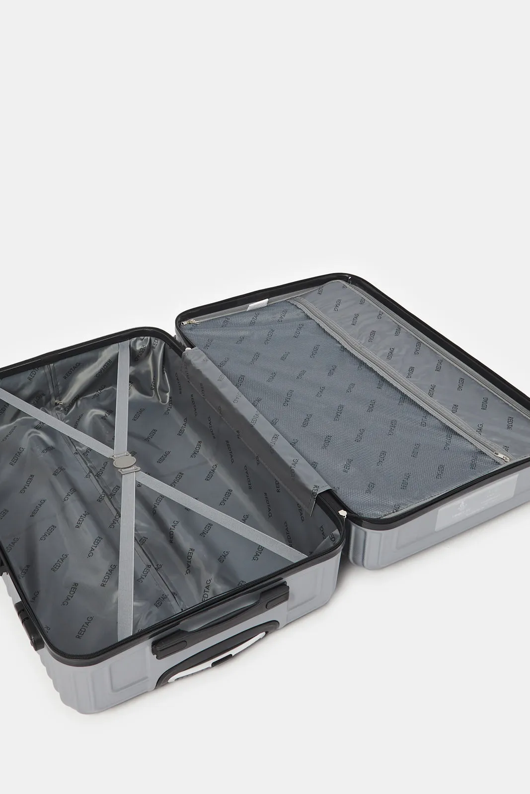 Silver Abs Trolley Luggage (24Inch)