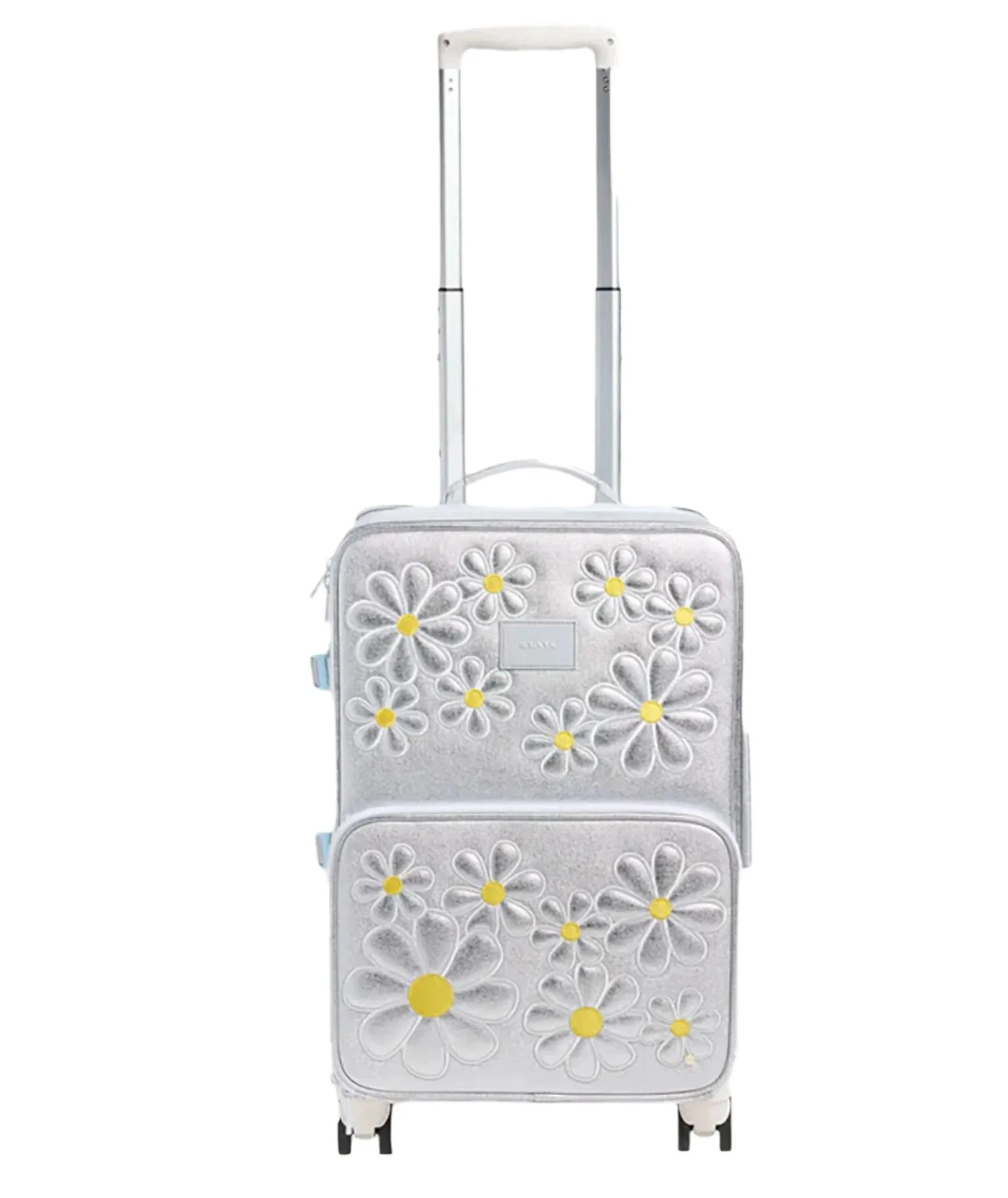 State Bags Logan Carry-On Suitcase 3D Daisies