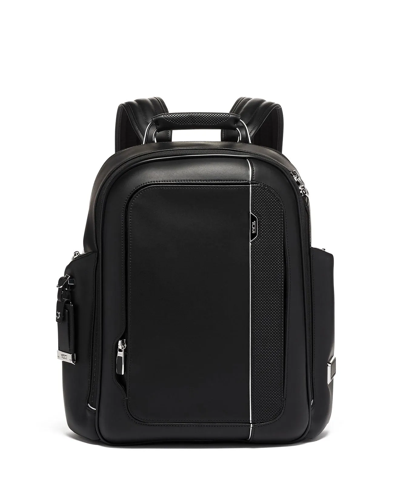 Tumi Larson Custom Backpacks, Black Leather