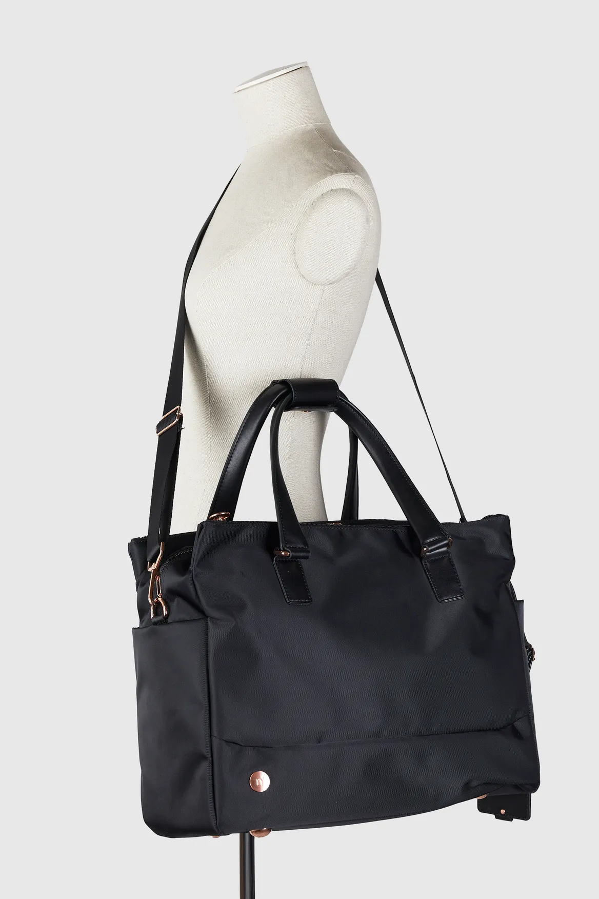 Twill Triple Travel Tote