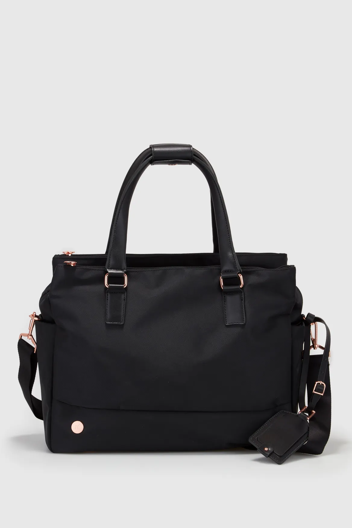 Twill Triple Travel Tote