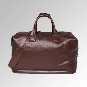 VINTAGE LEATHER EXTENSION DUFFLE