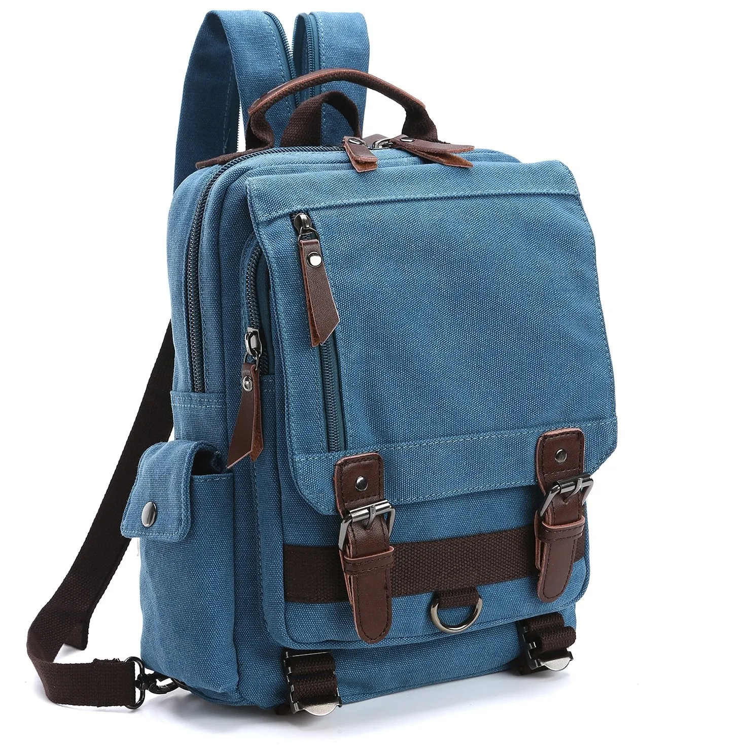 Vintage Unisex Canvas Backpack