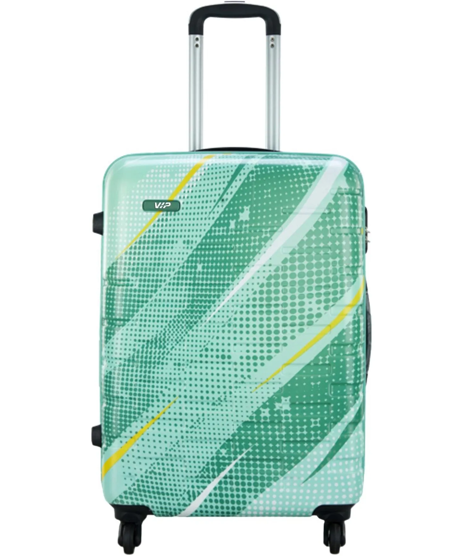 VIP Radiance Active 55cm, 4 Wheel Hard Case Trolley ,Green, RADIANCE ACTIVE55GN